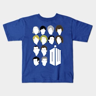 The Twelve Doctors  (DW) Kids T-Shirt